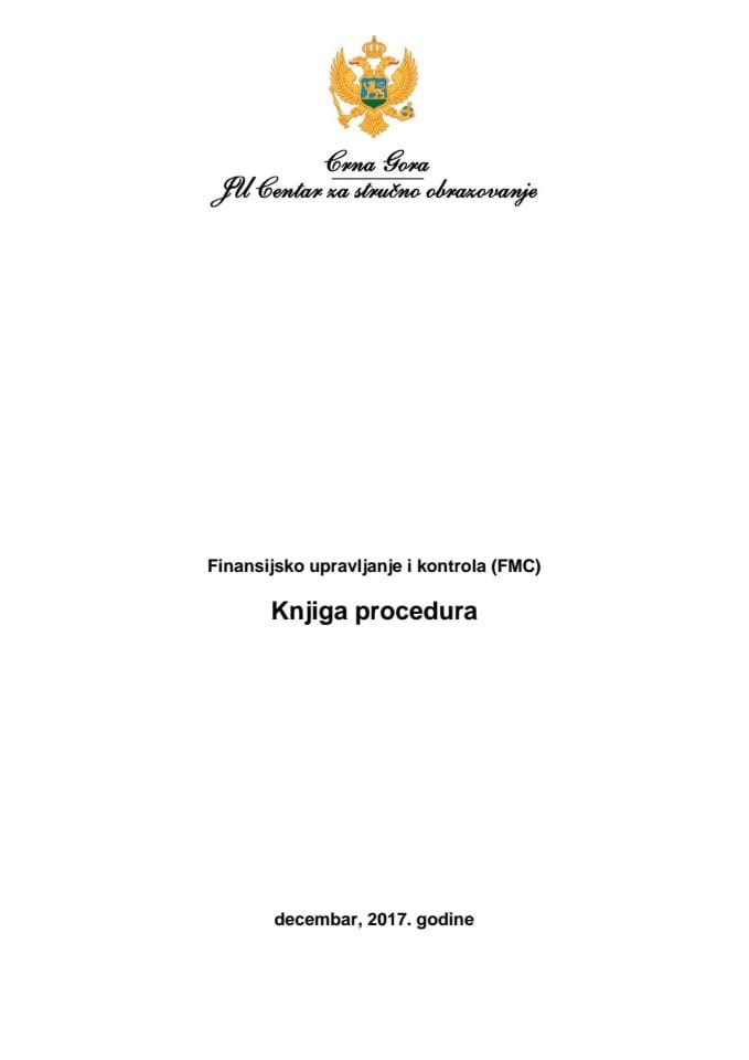 Knjiga procedura CSO konacno 2017