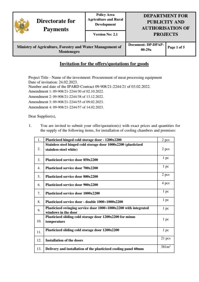 DP-DPAP-00-29 a Invitation for the offers-quotations for goods - Komore_eng