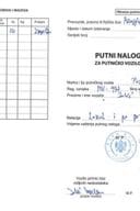 Јолић Веселин путни налог 20-24.02.2023.