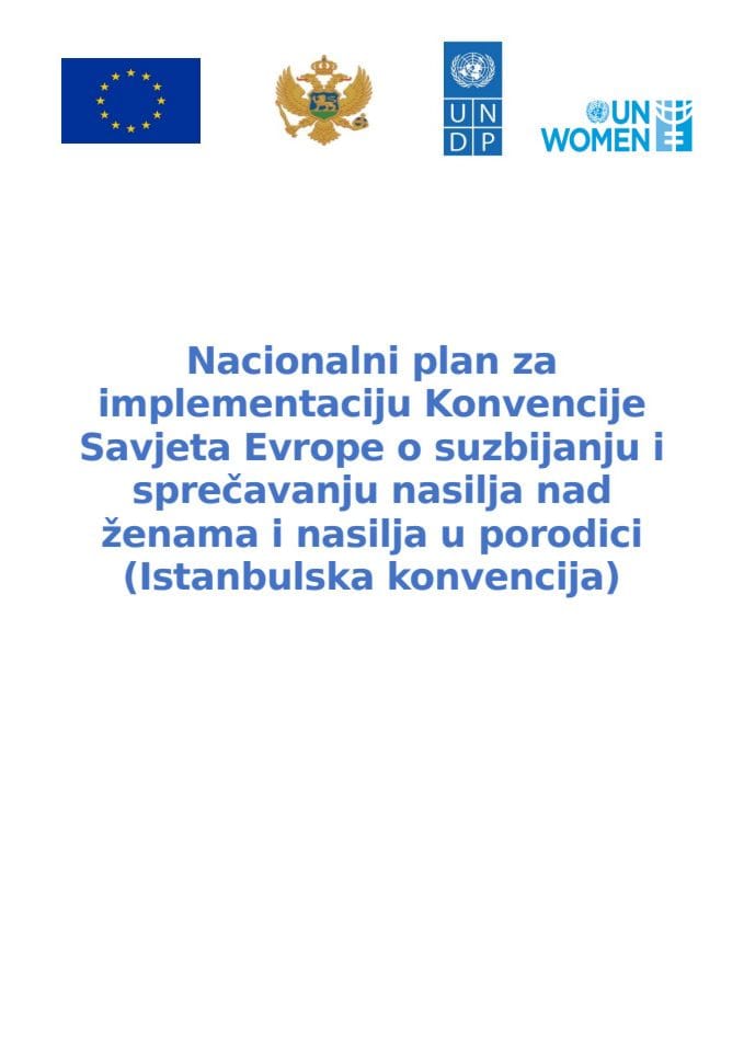 Nacionalni plan za implementaciju Konvencije Savjeta Evrope
