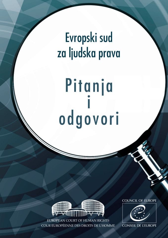 Ključna pitanja i odgovori - Evropski sud za ljudska prava
