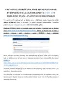 Nova platforma Evropskog suda za  pretragu sudske prakse - uputstvo za korišćenje