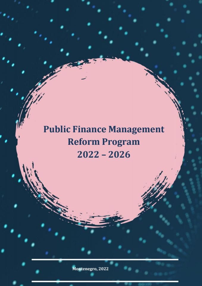 Public Finance Management Reform Program 2022-2026
