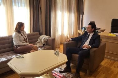 Ministar Kovač i vd VDT Tatjana Begović