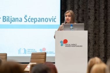 Biljana Ščćepanović, otvaranje novog ciklusa SIA u Crnoj Gori, 14.3.2023.