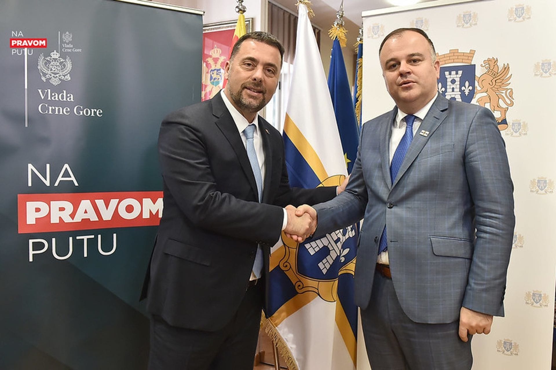 Ministar Đurović i predsjednik opštine HN