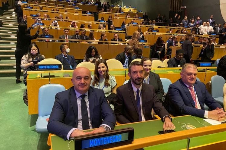 Министар Јоковић на Конференцији УН о водама: Црна Гора посвећена одрживом управљању водним ресурсима