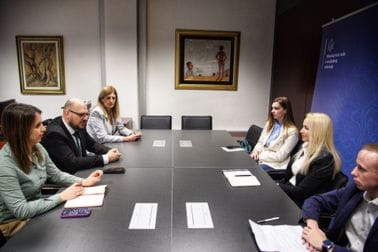 Ministar Adrović se sastao sa predstavnicima Strukovnog udruženja socijalnih radnika CG