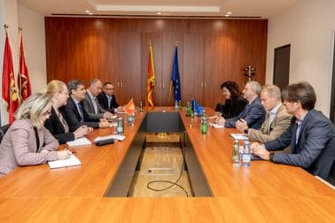 Ministar mr Ervin Ibrahimović - Michael Miller Direktor za Srbiju i Crnu Goru u DG NEAR