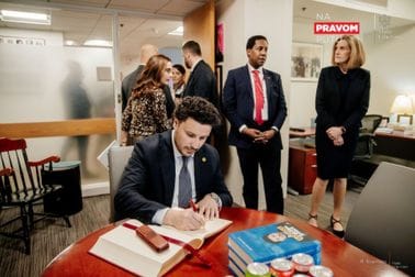 Predsjednik Vlade Crne Gore dr Dritan Abazović danas je gost na Univerzitetu Harvard