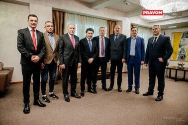 Abazović i Lalošević ugostili rukovodstva fudbalskih saveza Crne Gore i Srbije