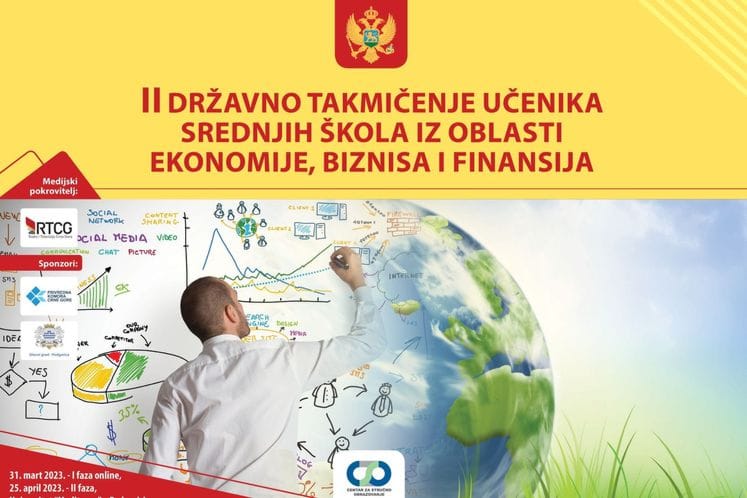 Одржана И фаза Државног такмичења ученика средњих школа из области економије, бизниса и финансија - Црногорска економска олимпијада