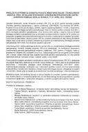Предлог платформе за званичну посјету министарке науке и технолошког развоја, проф. др Биљане Шћепановић Удруженом истраживачком центру Европске комисије, Севиља, Шпанија, 17-21. април 2023. године (без расправе)