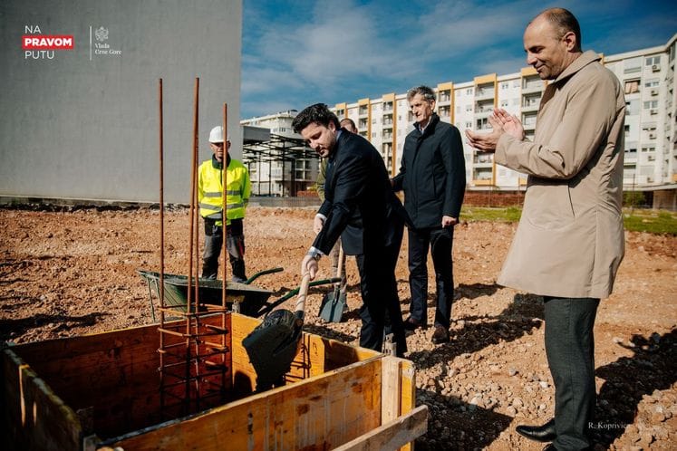 Полагање камена темељца за изградњу стамбене зграде за запослене у РТЦГ