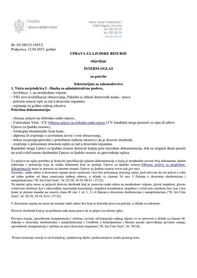 Interni oglas broj 02_100_23-1583_2