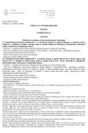 Интерни оглас за потребе Министарства екологије, просторног планирања и урбанизма 02-100/23-1455/2