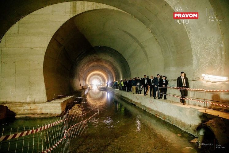 Obilazak radova na tunelu koji će povezati Berane i Kolašin