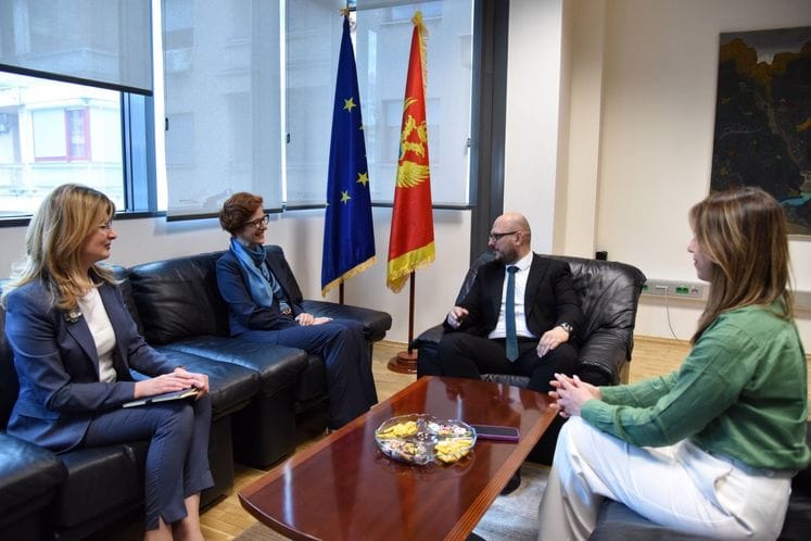 Ministar Adrović se sastao sa Gašparikovom