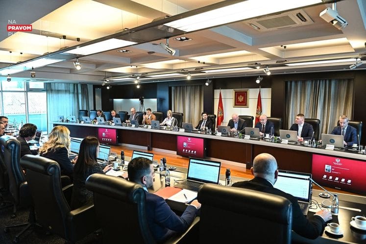 51. sjednica Vlade Crne Gore