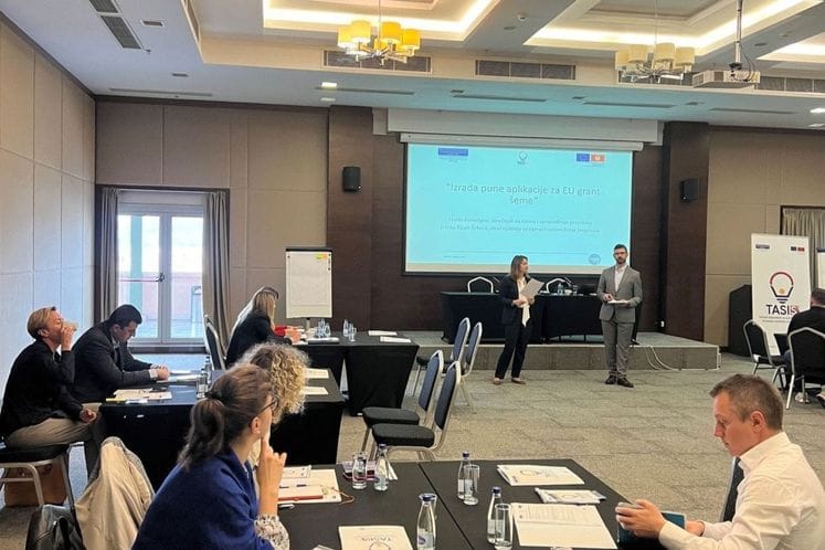 Održana dvodnevna radionica za pisanje pune aplikacije za EU grant šeme