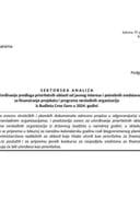 Sektorska analiza za utvrđivanje predloga prioritetnih oblasti od javnog interesa i potrebnih sredstava za finansiranje projekata i programa nevladinih organizacija iz Budžeta Crne Gore u 2024. godini