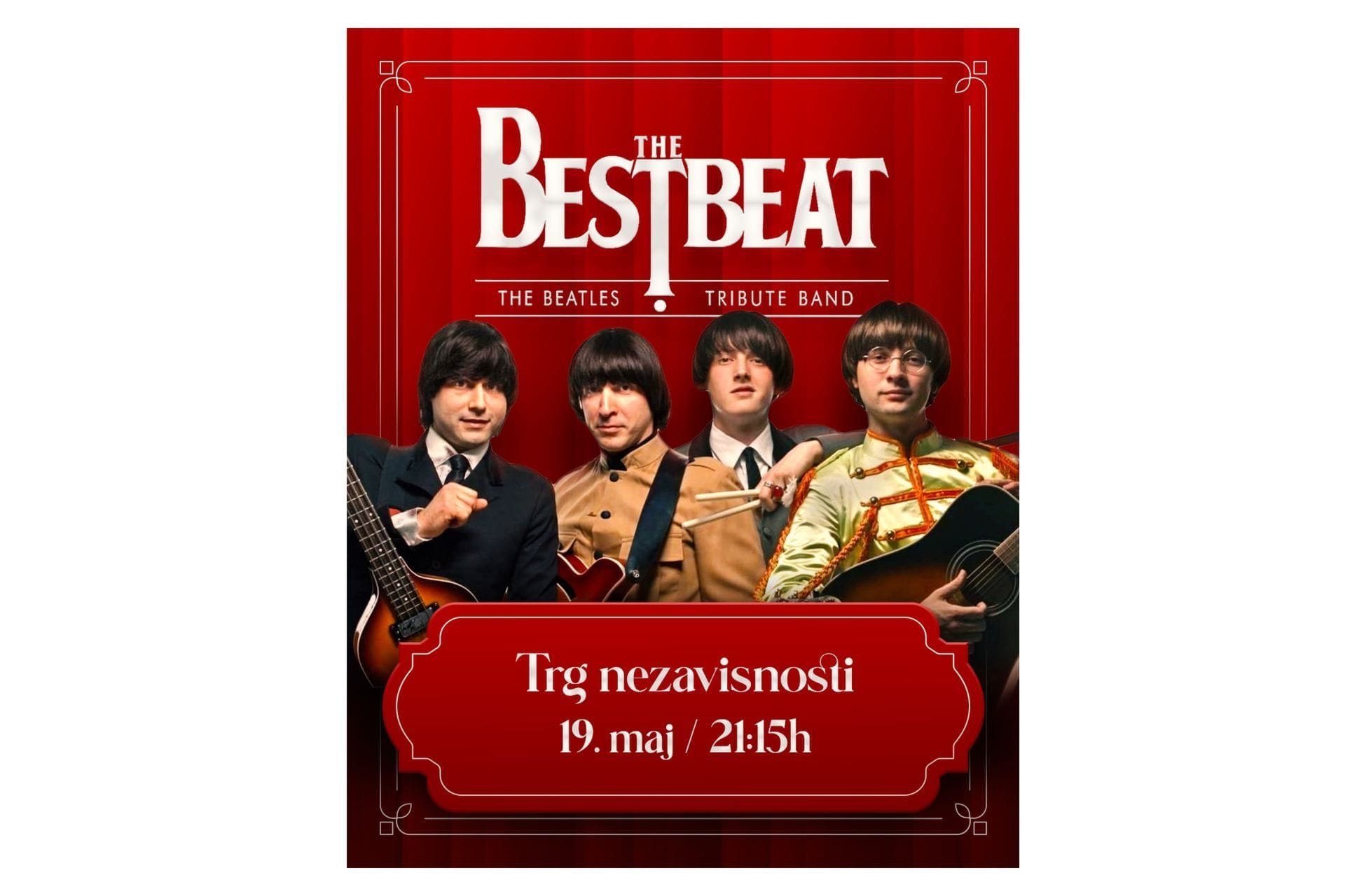 21. maj - The Bestbeat (The Beatles Tribute Band)