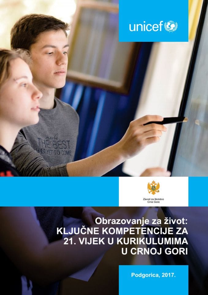 Ključne kompetencije za 21. vijek u kurikulumima u Crnoj Gori
