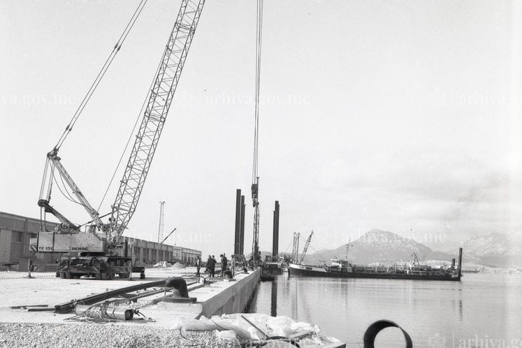 Construction of the Port of Bar