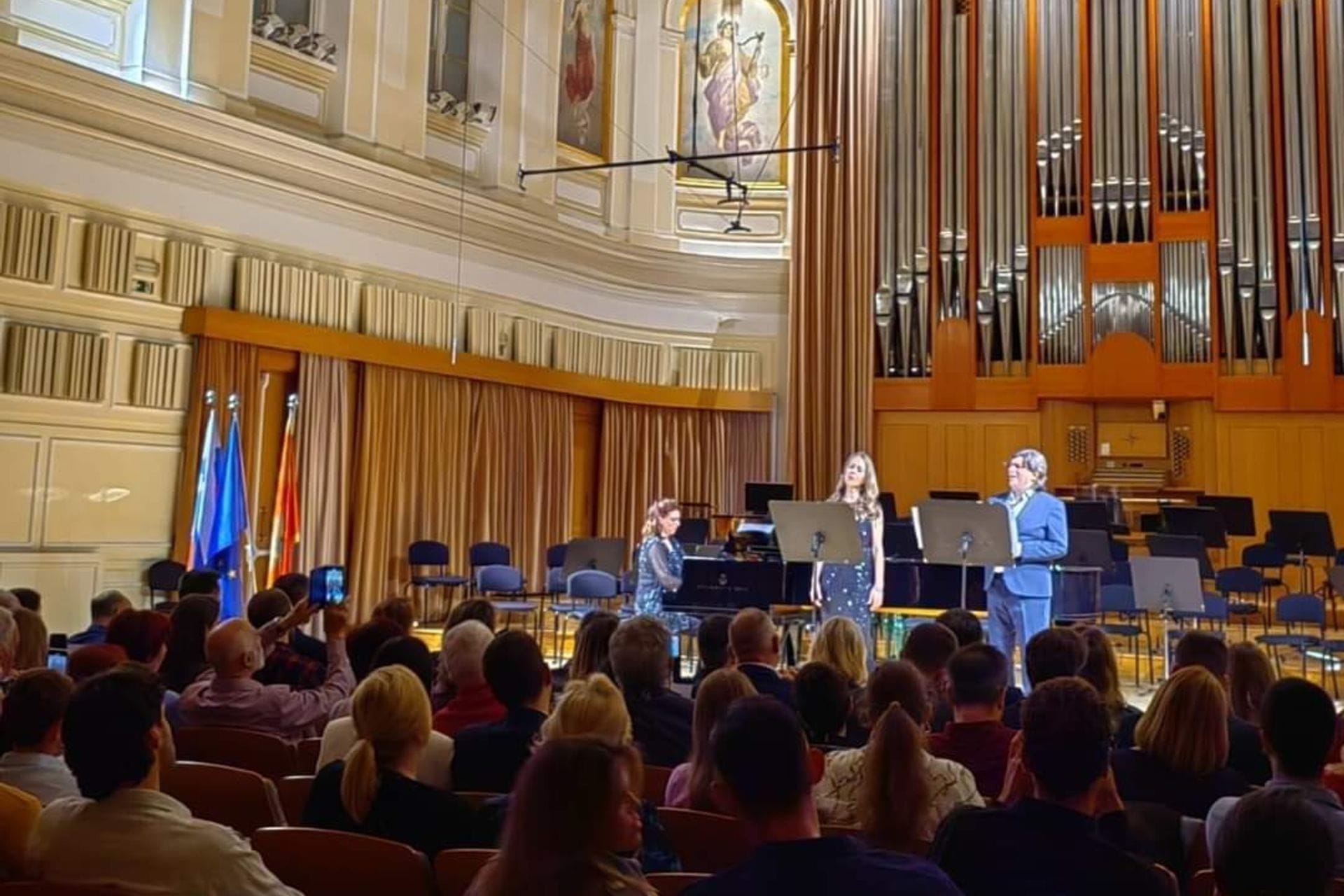 Proslava Dana nezavisnosti u Slovenačkoj filharmoniji u Ljubljani