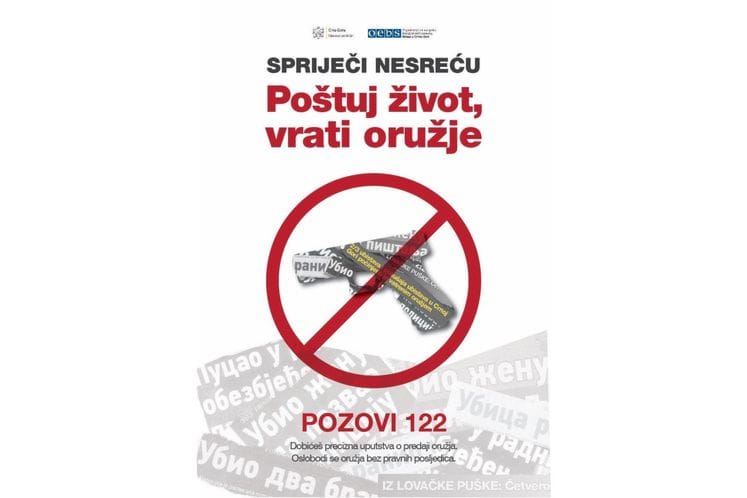 Kampanja "Poštuj život - vrati oružje"