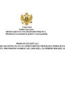 Završni izvještaj o realizaciji Akcionog plana za sprovođenje Programa poboljšanja bezbjednosti u drumskom saobraćaju (2020-2022.), za period 2020-2022. godine (bez rasprave)