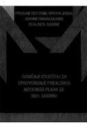 Godišnji izvještaj za sprovođenje Prelaznog Akcionog plana za 2021. godinu, Programa reforme upravljanja javnim finansijama 2016-2020. godine