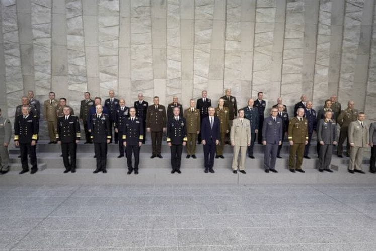 General Lazarević na sastanku Vojnog komiteta NATO na nivou načelnika Generalštabova