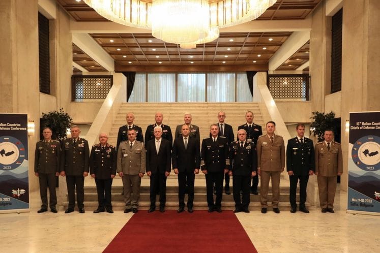 Pukovnik Radulović na Konferenciji načelnika generalštabova balkanskih zemalja