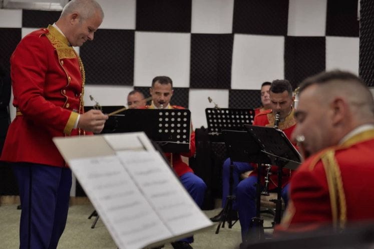 General Lazarević: Mladi muzičari da se pridruže orkestru Vojske Crne Gore
