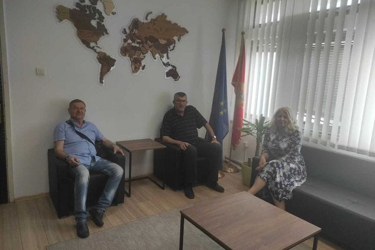 POSJETA PREDSJEDNICE STRANKE CRNOGORACA SRBIJE I PREDSJEDNIKA ISELJENIČKOG UDRUŽENJA NA KIPRU UPRAVI ZA SARADNJU SA DIJASPOROM – ISELJENICIMA