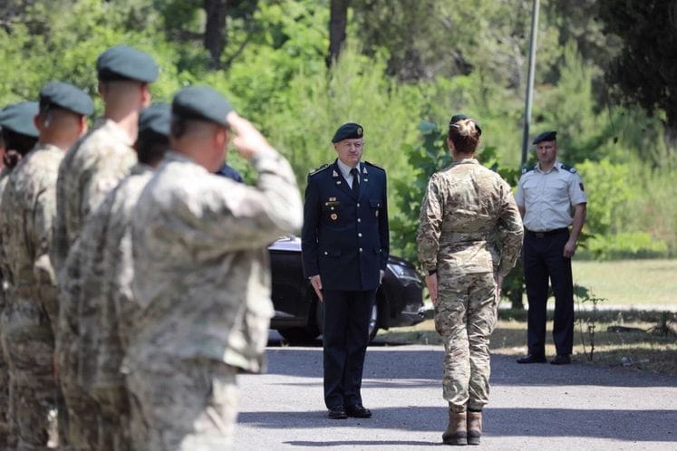 Načelnik Generalštaba dočekao IX kontingenta VCG koji se vratio iz Letonije