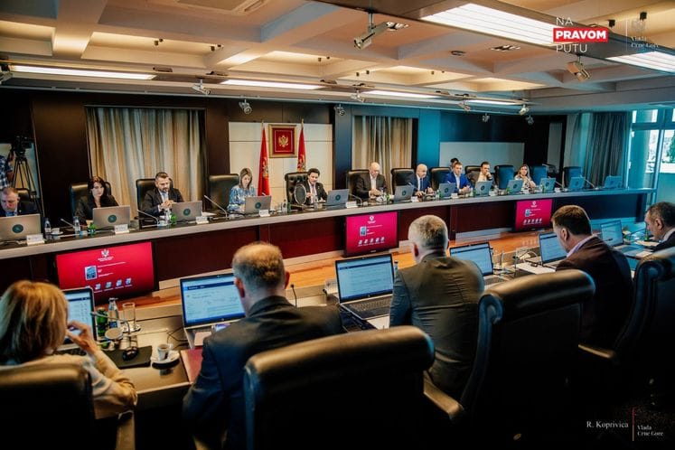 60. sjednica Vlade Crne Gore
