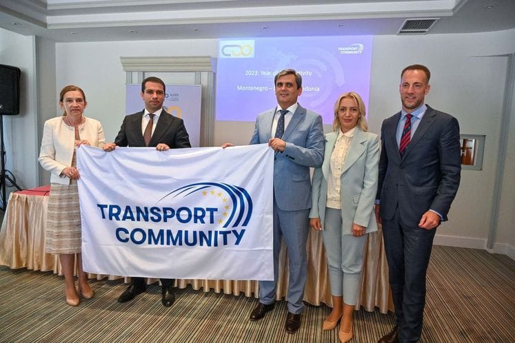 Црна Гора предала предсједавање Транспортном заједницом Сјеверној Македонији