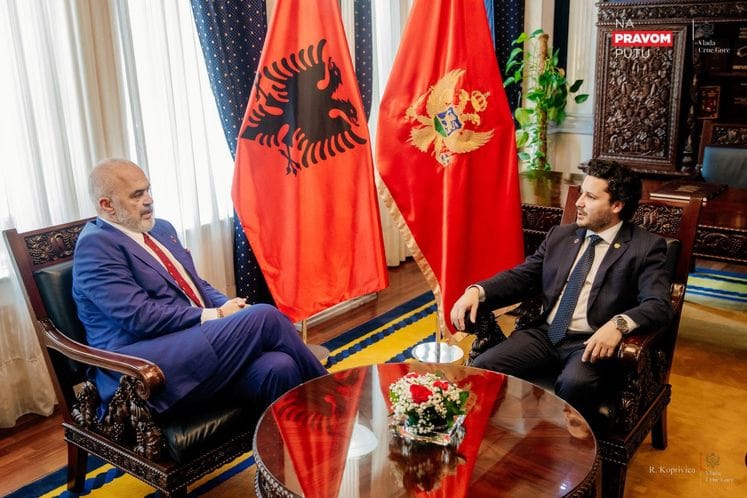 Дритан Абазовић - Еди Рама, премијер Републике Албаније
