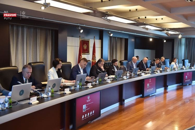 61. sjednica Vlade Crne Gore