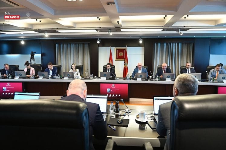 62. sjednica Vlade Crne Gore