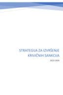 Strategija za izvršenje krivičnih sankcija 2023-2026