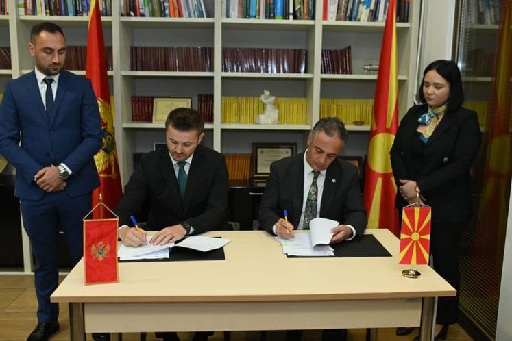ministar Dukaj i ministar Aliu potpisali Memorandum o razumijevanju u Skoplju