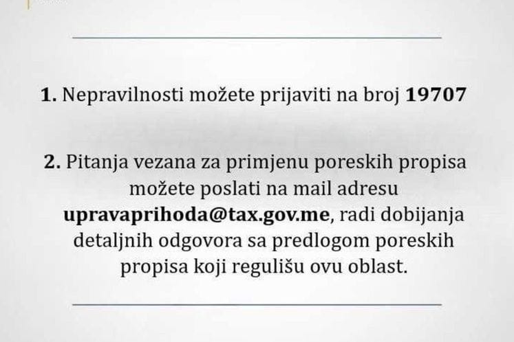 Prijavite nepravilnosti