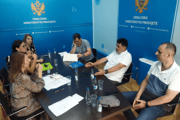 Održan sastanak između predstavnika Ministarstva prosvjete i Odjeljenja za obrazovanje odraslih i cjeloživotno učenje Centra za stručno obrazovanje