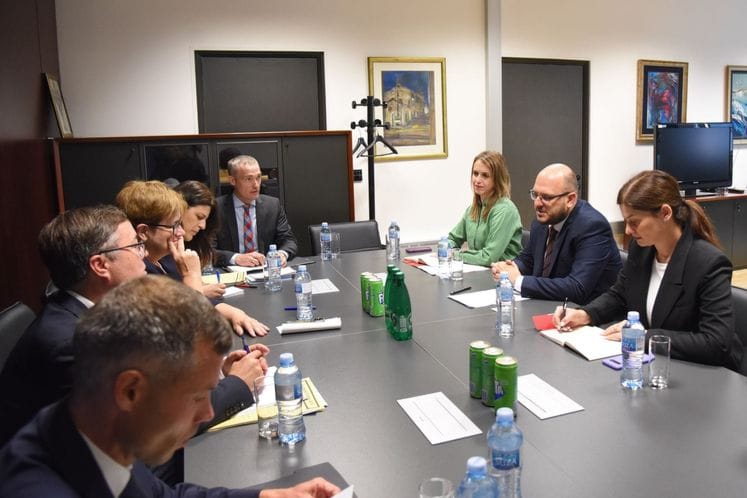 Ministar Adrović se sastao sa državnom sekretarkom Savezne Republike Njemačke