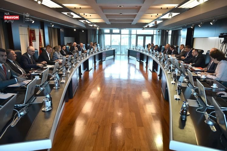 Sjednica Vlade Crne Gore