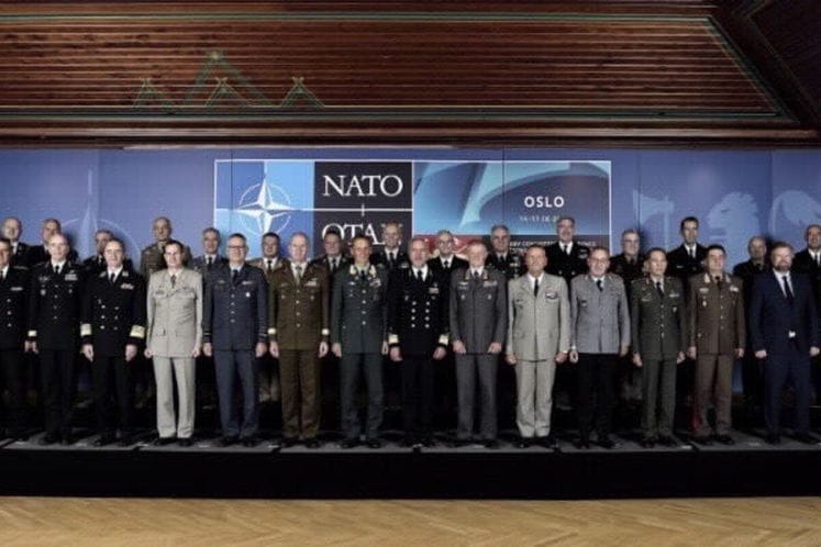 Начелник Генералштаба Војске Црне Горе бригадни генерал Зоран Лазаревић на годишњој НАТО конференцији у Норвешкој