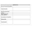 application form - intl adaptation FNC